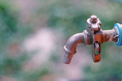 Close-up of rusty metal