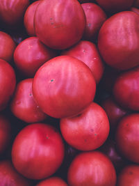 Full frame shot of apples