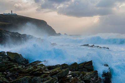 Scenic view of sea