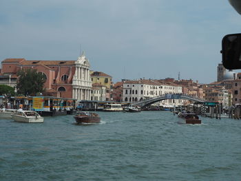 View of buildings at waterfront