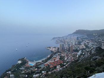 High angled view of monaco 