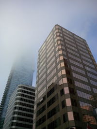 Low angle view of modern buildings