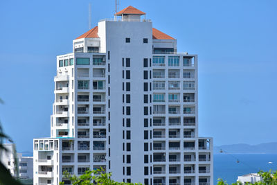 Low angle view of buildings against sky