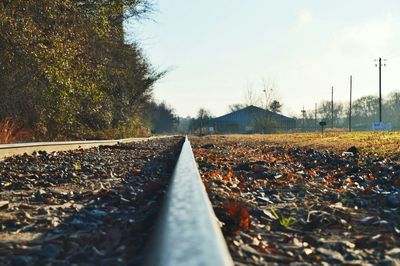 Surface level of road