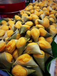 Full frame shot of food for sale