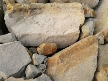 Full frame shot of stone wall