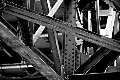 Close-up of wood wheel