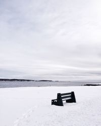 Scenic view of landscape against cloudy sky