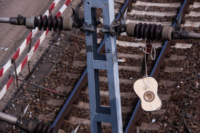 Close-up of bridge