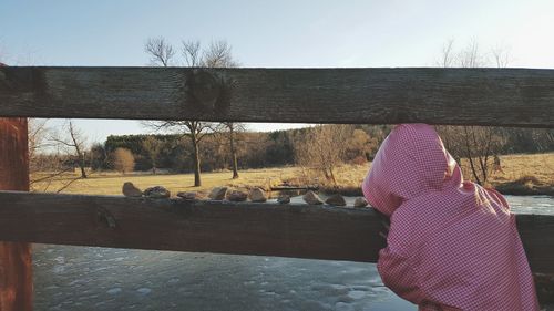 Bare tree against sky