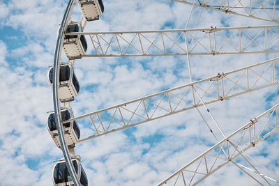 Ferris  wheel against blue sky