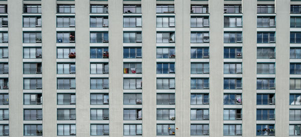 Low angle view of modern building