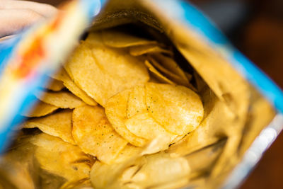 Close-up of fries