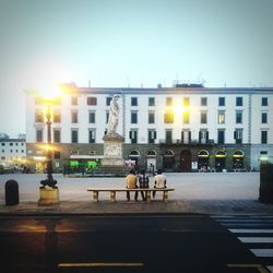 View of buildings in city