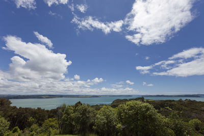 Scenic view of sea and sky