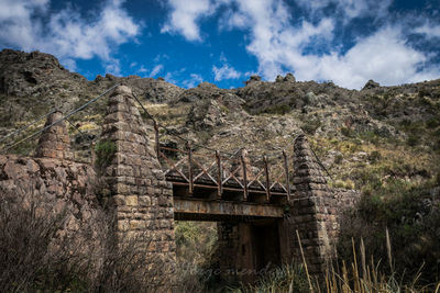 Old ruins of building