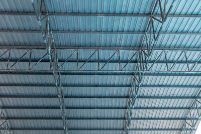 Full frame shot of metal construction site