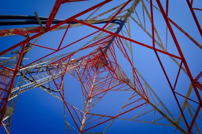 Close-up low angle view of blue sky