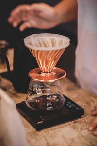 Close-up of drink on table