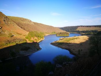 Scenic view of lake