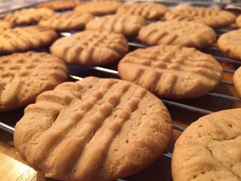 Close-up of cookies