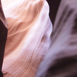 Close-up of rock formation