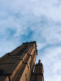 Low angle view of building against sky