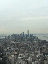 Aerial view of buildings in city