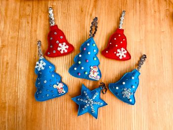 Close-up of christmas decoration