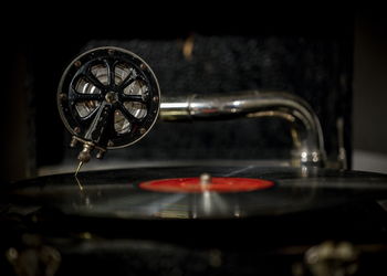 Close-up of sink