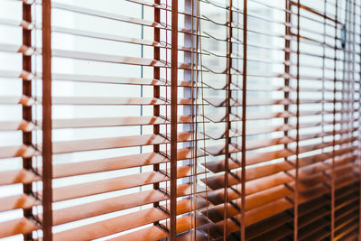 Full frame shot of window blinds