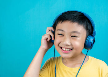 Portrait of a smiling boy