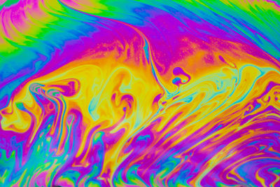 Full frame shot of multi colored rainbow