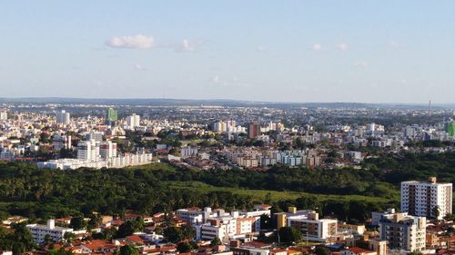 Cityscape against sky