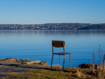 Scenic view of calm sea