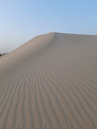 Pattern of sand dunes