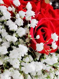 Close-up of rose bouquet