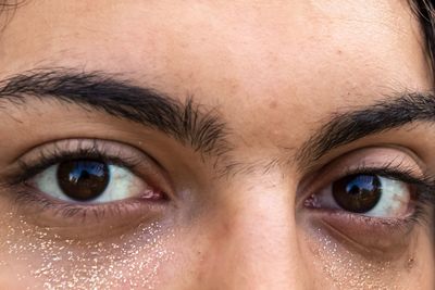 Close-up portrait of human eye