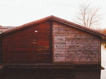 House against clear sky