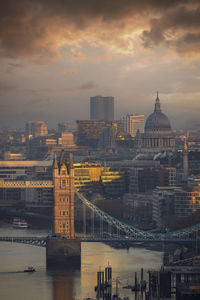 Buildings in city