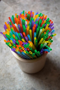 Close-up of colorful balloons