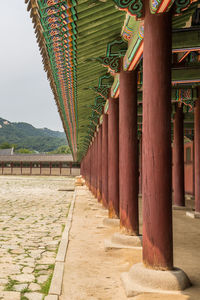 Corridor of building