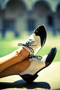 Close-up of cropped object