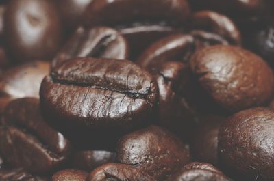 Detail shot of coffee beans