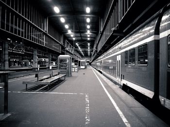 Underground subway station