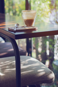 Close-up of drink on table