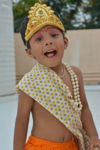 Portrait of a smiling girl