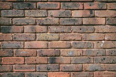 Full frame shot of brick wall