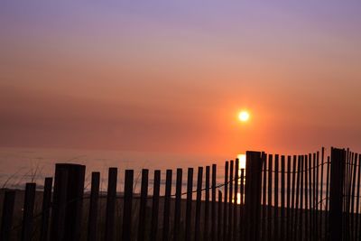 Scenic view of sunset