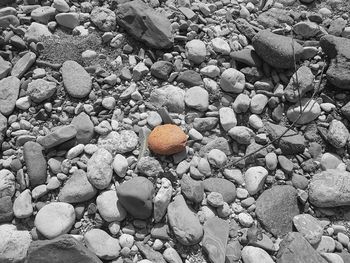 Close-up of pebbles